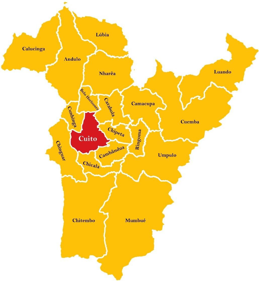 Mapa da Província