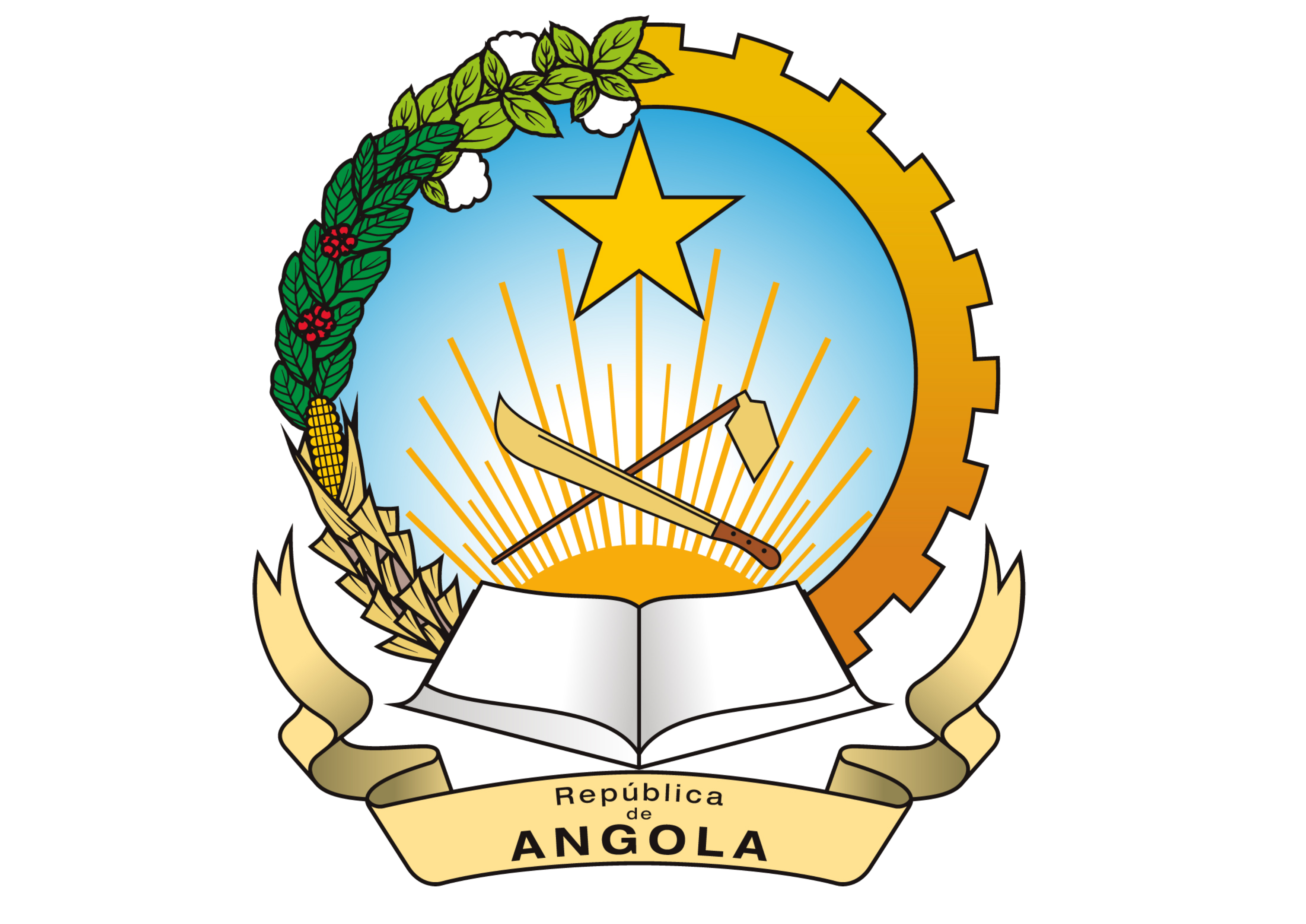 Insígnia da República de Angola